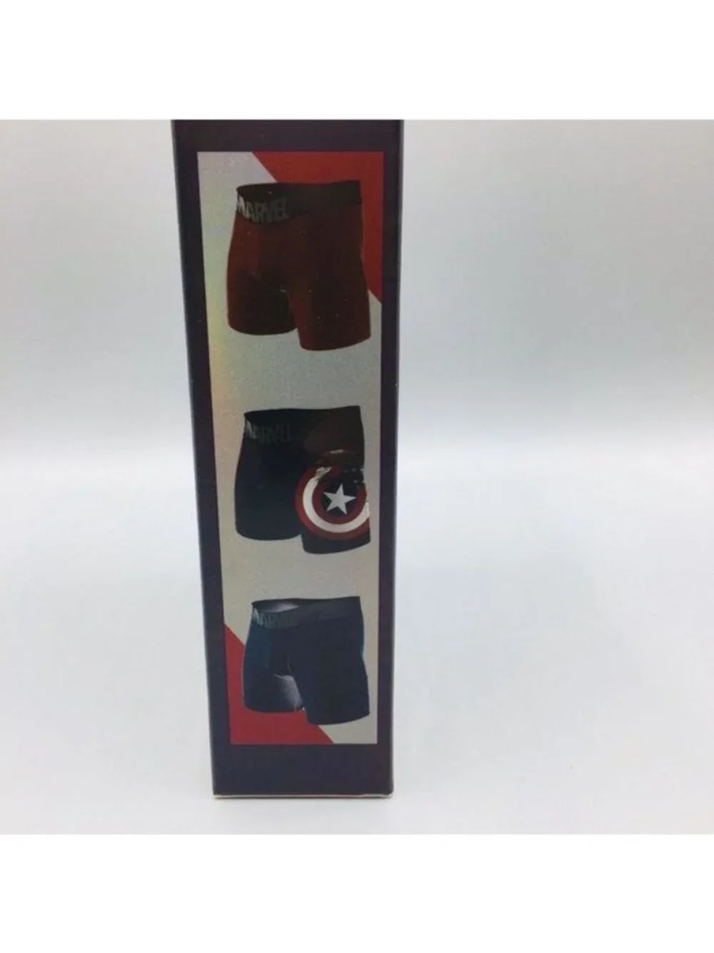 Captain America Marvel Men's Mesh Boxer Briefs Waist 36-38 Large 3 Pairs
